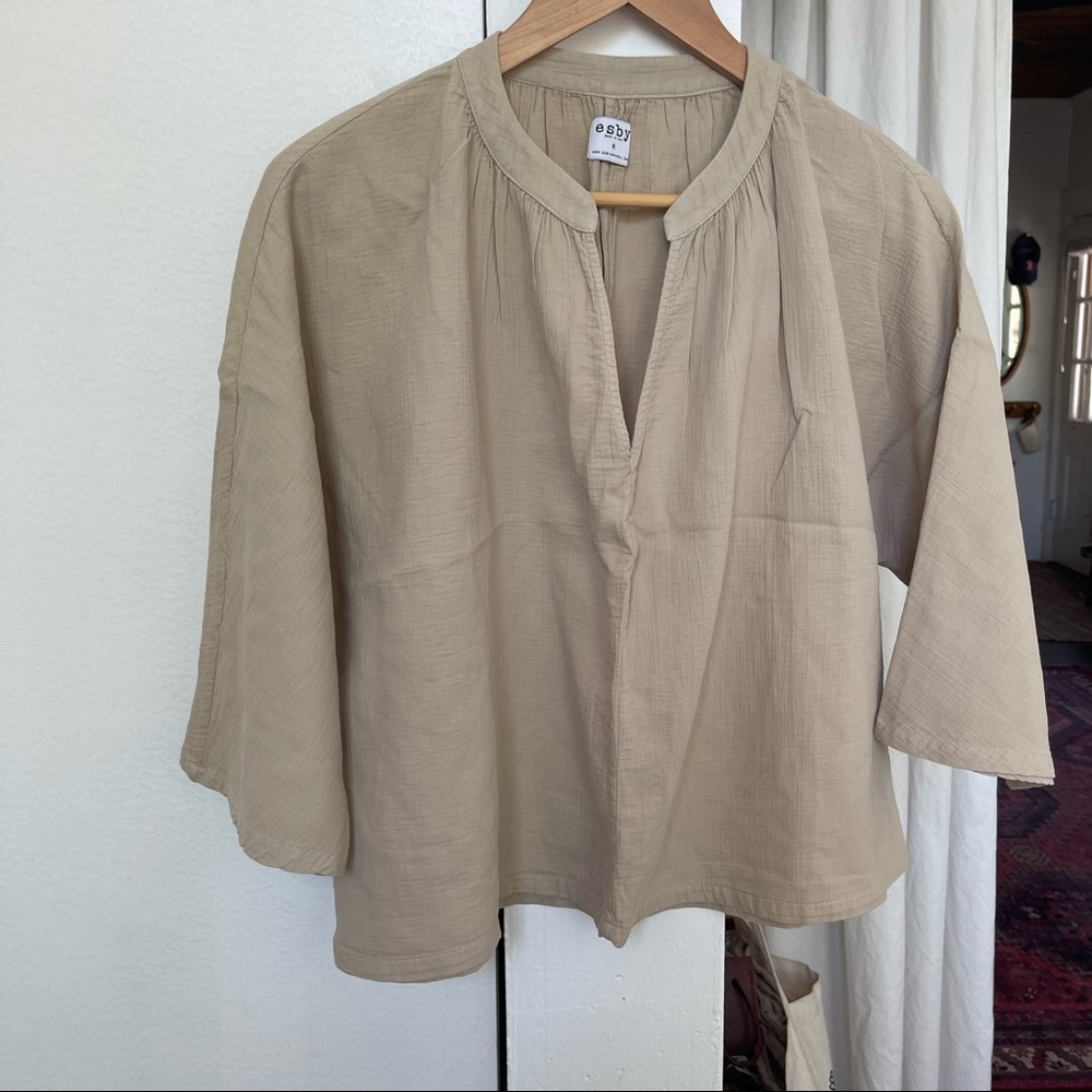 ESBY APPAREL Lily Top - Wet Sand